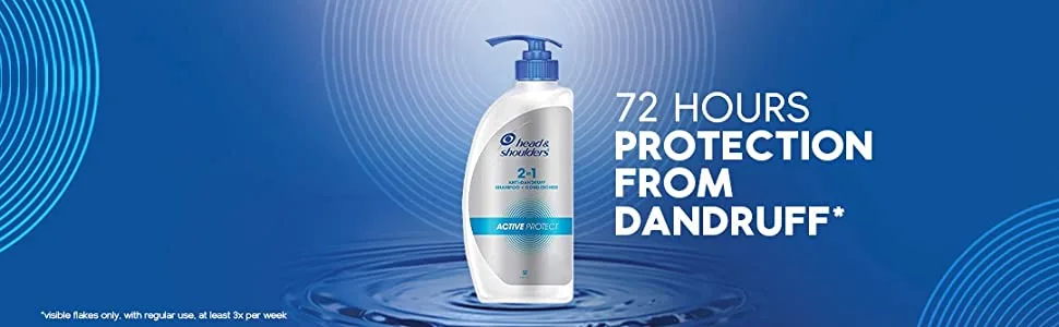 Head & Shoulders 2-in-1 Active Protect Anti Dandruff Shampoo + Conditioner 650ml - product information 3