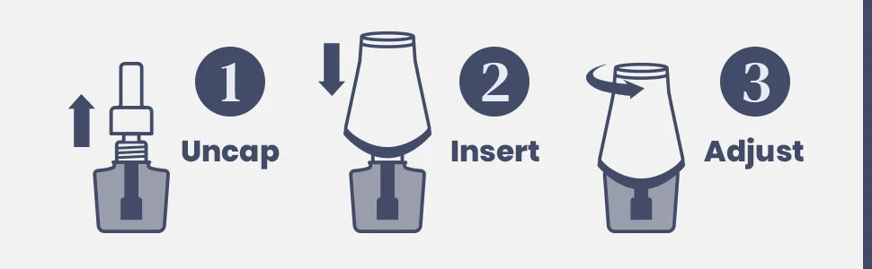 Renuzit Snuggle Scented Oil Refill Air Freshener & Plugin Warmer Linen Escape Starter Kit - Easy to use