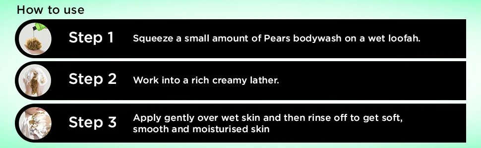 Pears Oil Clear and Glow Shower Gel 250ml - product information 3
