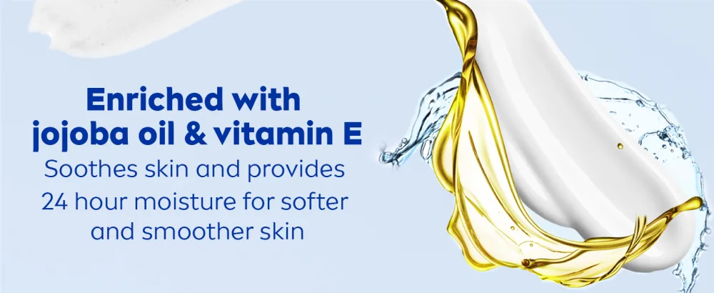 NIVEA Soft Refreshingly Soft Moisturizing Cream Body Moisturizer for Face Body and Hands Enriched with Jojoba Oil and Vitamin E 6.8 Oz Jar - Enriched with jojoba oil & vitamin E