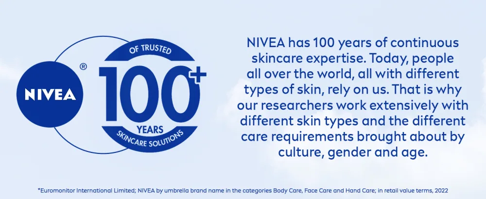 NIVEA Soft Refreshingly Soft Moisturizing Cream Body Moisturizer for Face Body and Hands Enriched with Jojoba Oil and Vitamin E 6.8 Oz Jar - NIVEA has 100 years of continuous skincare expertise
