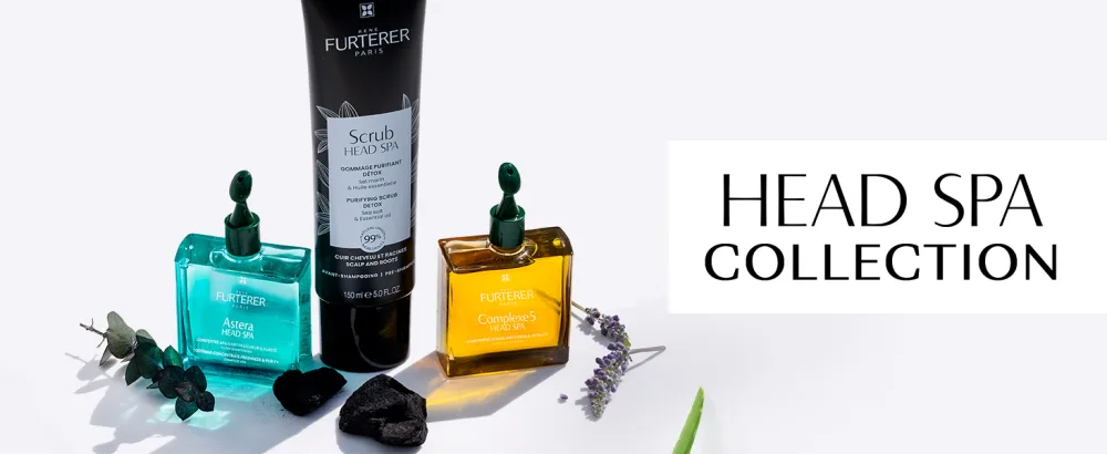 Rene Furterer Head Spa COMPLEXE 5 Stimulating Plant Concentrate Pre-Shampoo Purifying Scalp Treatment 1.6 oz New formula! - head spa collection