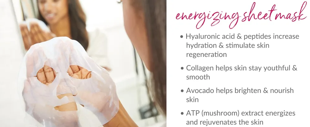 PMD Beauty Hydrate Energizing HydratingPeptides Sheet Mask 5 ct. - 1050-BTF-Premium_5
