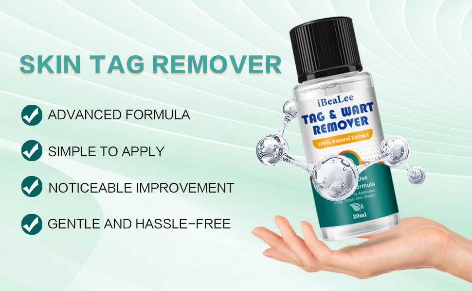 Wart Remover Liquid - Maximum Strength Formula for Rapidly Removing Plantar Warts and Common Warts Safe Natural & Potent Suitable for Most Body Warts (20ml-S09) - wart remover L
