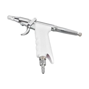 Handheld Airbrush Portable Air Spray Paint Pen Multifunction Brass Plastic Air Spray Paint Pen for Makeup Cake Decoration Art Craft - product information 3