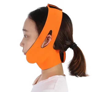Face Slimming Bandage Belt FaceLift Tool for Double Chin and Skin Strap (Orange) - JM11732-01-3