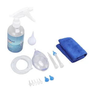 Ear Kits 500ml Ear Washer Spray Bottle System with Professional Ear Muff Ear Wax Removal Tool for Home - 3117220246211-2