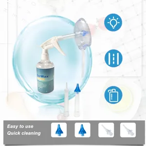 Ear Kits 500ml Ear Washer Spray Bottle System with Professional Ear Muff Ear Wax Removal Tool for Home - 3117220246211-3