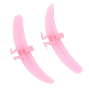Eyelash Separator Tool Washable Reusable Silicone Eyelash Extension Separator with Lash Separator Base and Lash Isolation Helper Lash Extension Assisted Tool for Beauty Salon Rose Red - 1414240031411-2
