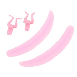 Eyelash Separator Tool Washable Reusable Silicone Eyelash Extension Separator with Lash Separator Base and Lash Isolation Helper Lash Extension Assisted Tool for Beauty Salon Rose Red - 1414240031411-3