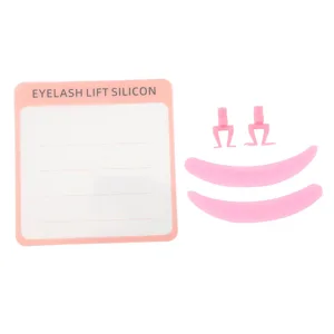 Eyelash Separator Tool Washable Reusable Silicone Eyelash Extension Separator with Lash Separator Base and Lash Isolation Helper Lash Extension Assisted Tool for Beauty Salon Rose Red - product information 2