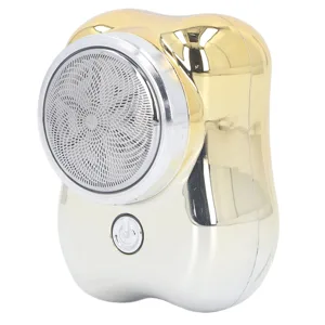 Electric Beard Clipper Highly Effective Fast Charging Portable Waterproof Mini Electric Beard Trimmer for Home Travel (Gradient Gold) - product information 3