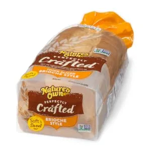 Nature's Own Perfectly Crafted Multi Grain Bread Loaf - 22 oz Bag - Brioche