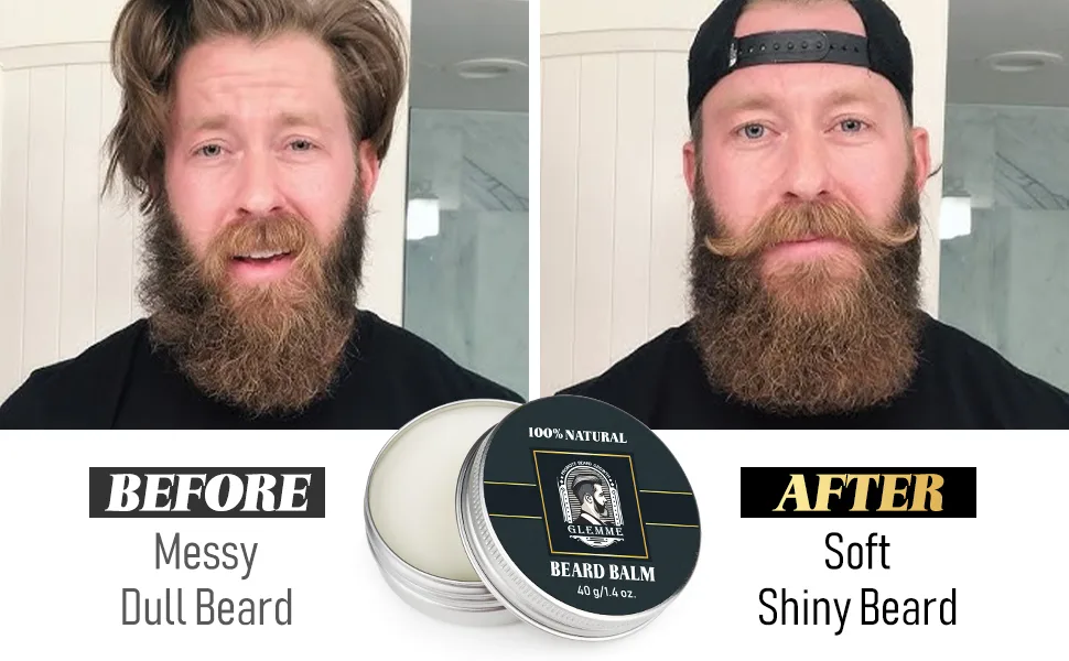 5% Minoxidil Beard Growth Kit with Biotin Oil Balm for Patchy Beards - Beard Growth Oil & Gift for Men Home Use - product information 5