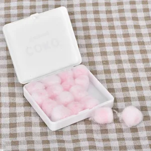 8 Pairs Wax Cotton Noise Reduction Waterproof Earplugs Adault Child Hearing Earplugs - AF02141-2