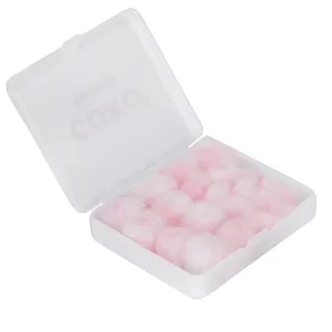 8 Pairs Wax Cotton Noise Reduction Waterproof Earplugs Adault Child Hearing Earplugs - AF02141-3