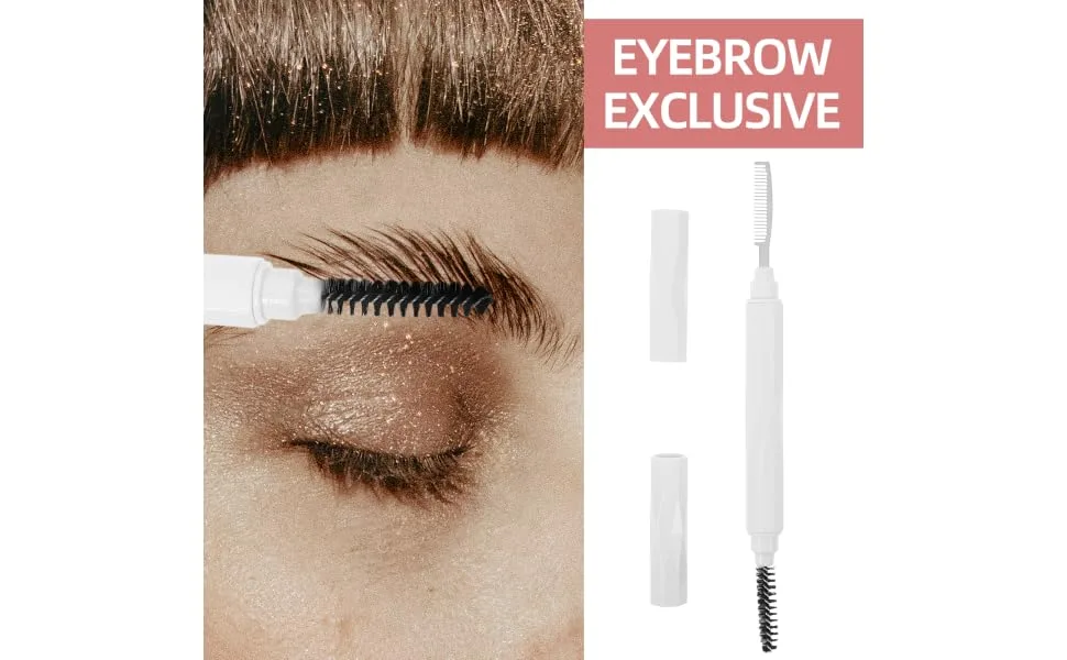 Beauty Tools Brow Comb Lash Brush for Eyelash Extensions Eyebrow Brush Eyelash Extension Supplies Eyelash Extension Brush Lash Applicator Tool Brow Brush Comb Lash Separator - product information 1