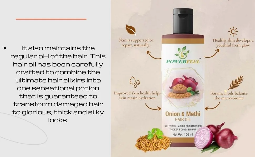Hair Oil For Stronger Thicker & Hair- 100ml - Description