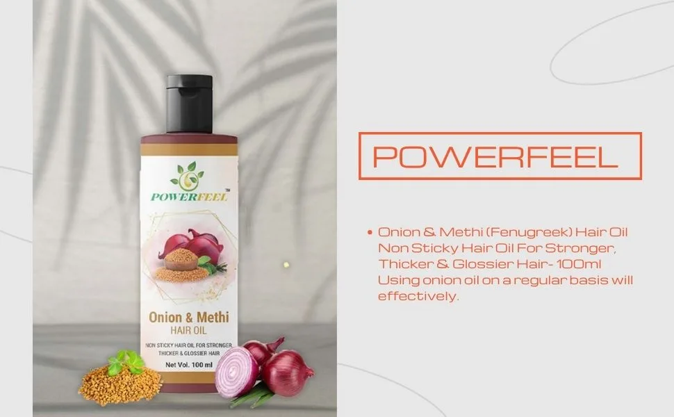 Hair Oil For Stronger Thicker & Hair- 100ml - Powerfeel
