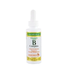 Nature's Bounty Vitamin B Complex Sublingual Liquid 2 oz 2 Fl Oz (Pack of 1) - product information 2