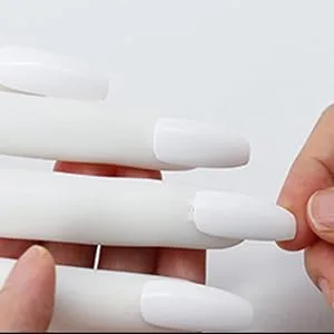 Practice Hand for Acrylic Nails Nails Won't Fall Off Silicone Nail Practice Hand Flexible Nail Technician Acrylic Nail Practice Hand Nail Tech Silicone Hand White - Silicone Hand for Acrylic Nails