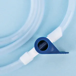 Silicone Enema Bag Kit - 2 Quart Capacity 5 Multi-Size Reusable Controlled Water Flow for Colon Detox Cleanse Enemas - Stopcock Valve