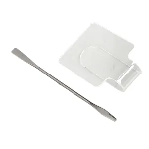 Acrylic Cosmetic Mixing Palette Set Transparent Mixing Palette Spatula Eyeshadow Makeup Tool for Professional and Home Use - 1410220086811-3