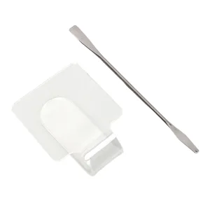 Acrylic Cosmetic Mixing Palette Set Transparent Mixing Palette Spatula Eyeshadow Makeup Tool for Professional and Home Use - product information 2