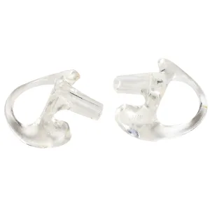 Soft and Comfortable Transparent Gel Ear Replacement for Most Coil Tube Audio Kits (Medium Size) - product information 3