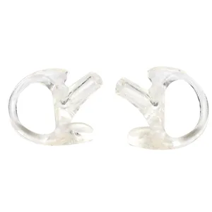 Soft and Comfortable Transparent Gel Ear Replacement for Most Coil Tube Audio Kits (Medium Size) - XD12803-02-2