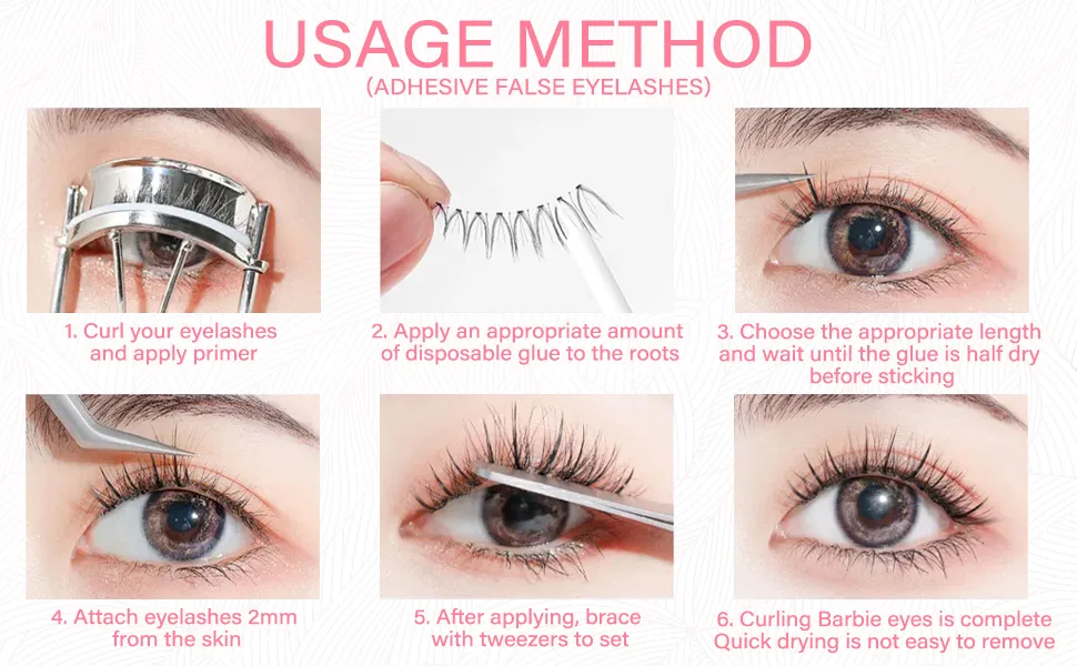 Strong Eyelash Glue Glue Long Lasting Eyelash Glue for Lash Bond and Seal for Eyelash Extensions Suitable for Home DIY Lash Extension (Transparently) - eye lash glue