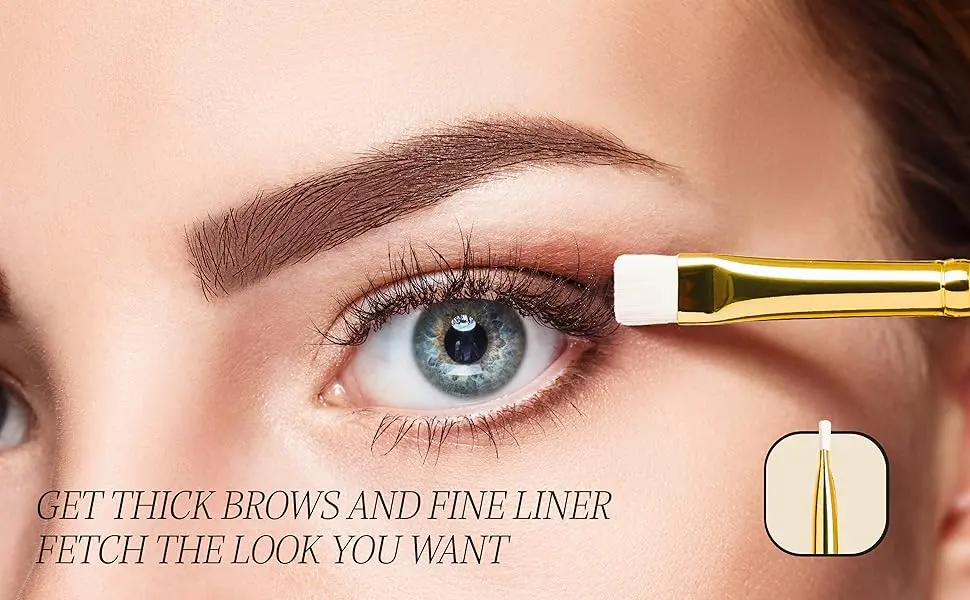 White Gold Collection #15 Push Liner Brush - Brush
