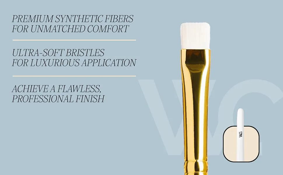 White Gold Collection #15 Push Liner Brush - Stylish