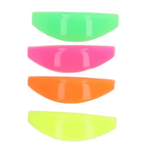 Lash Pads 4 Pairs Eyelash Mixed Color Reusable Soft Eyelash Perming Curler for Beauty Salon - product information 6