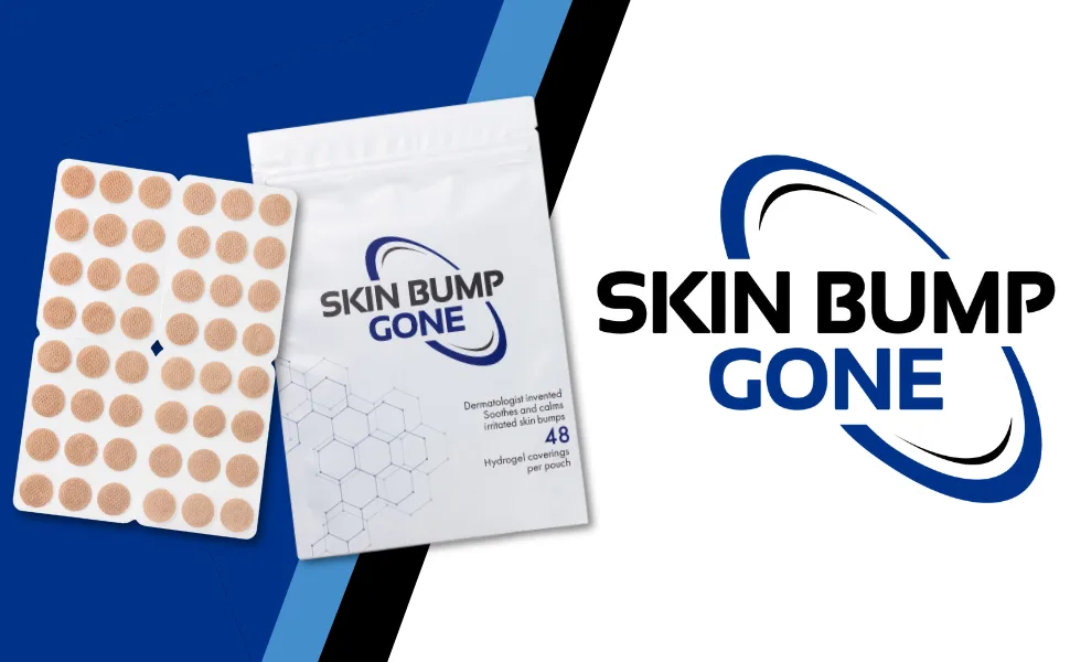 Hydrogel Patches - Smooths Skin Bumps - Dermatologist Invented Hydrating Patches - 48 Patches - Skin Bump Gone