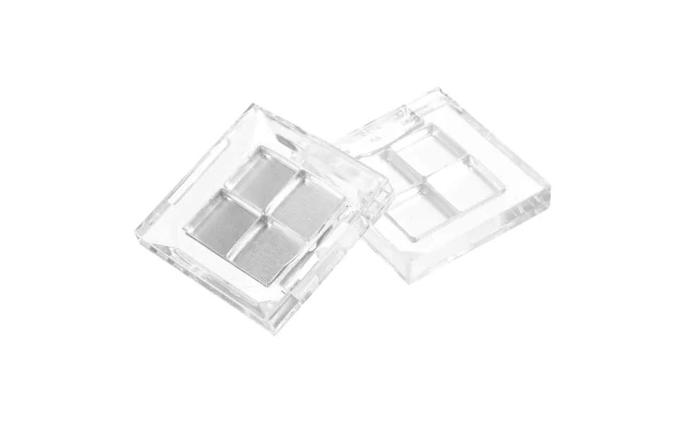 2 Sets lipstick makeup set lipstick box Blush Palette mini lipsticks palette sample eyeshadow pans holiday necessities Blush box Storage Box filling High transparency - product information 1