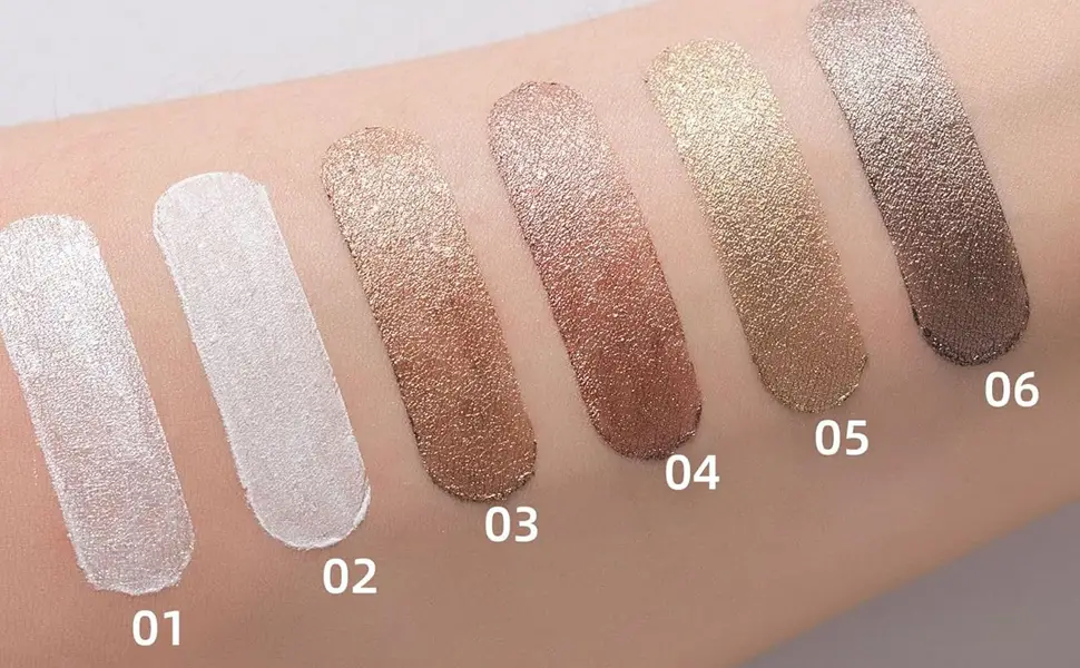 Beauty Glazed Eye Penci Set Blendable Eyeshadow Stick Set - Cream Eyeshadow Makeup Multi-Stick Use As Eyeliner Eyeshadow and Brightener Highlighter - eyeshadow stick