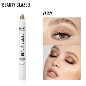 Beauty Glazed Eye Penci Set Blendable Eyeshadow Stick Set - Cream Eyeshadow Makeup Multi-Stick Use As Eyeliner Eyeshadow and Brightener Highlighter - eyeshadow stick