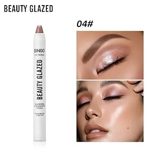 Beauty Glazed Eye Penci Set Blendable Eyeshadow Stick Set - Cream Eyeshadow Makeup Multi-Stick Use As Eyeliner Eyeshadow and Brightener Highlighter - eyeshadow stick