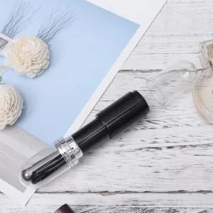 Retractable Makeup Brush 4 1 Makeup Brush Retractable Brush Makeup Major Set Double Ended Makeup Brush Size 1 Black - product information 2