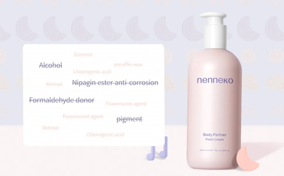 NENNEKO Formula Massage Lotion For Stretch Marks Pregnancy Safe Maternity Face and Body Moisturizer Skin Feels Soft and Smooth Suitable for All Skin Types - Formula Massage Lotion for Stretch Marks