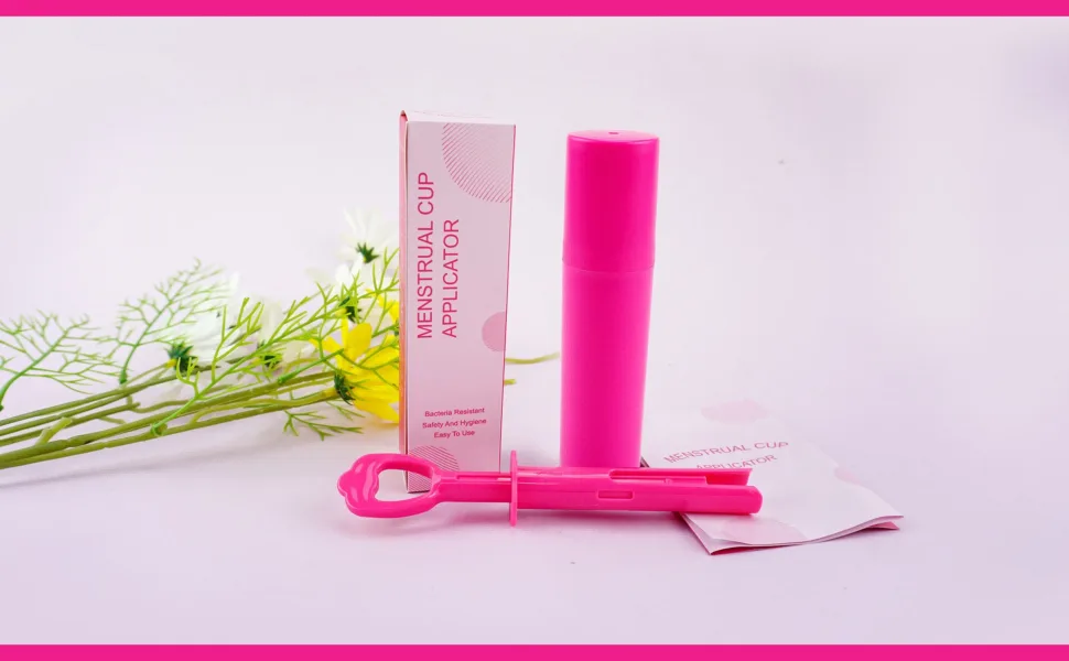 Menstrual Cup Applicator - Tampon Applicator - Period Cup Remover - Make Insertion Easy - for Menstrual Discs - Every Woman Can Now Use Menstrual Cups - Tampon Applicator