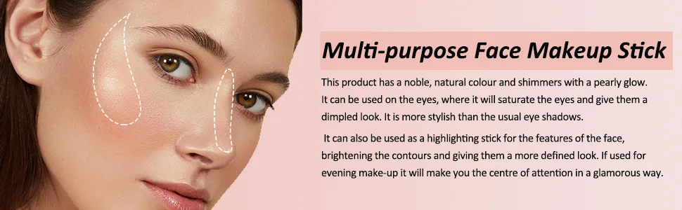 Boobeen Glitter Eye Shadow Stick Waterproof Eyeshadow Crayon Pencil Eye Brightener Long Lasting Cream Eye Highlighter Makeup 03# - eyeshadow palette eyeshadow stick glitter eyeshadow cream eyeshadow shimmer eyeshadow eyeshadow pen