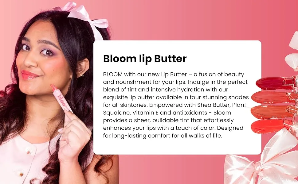 Bloom Lip Butter Peony - about bloom