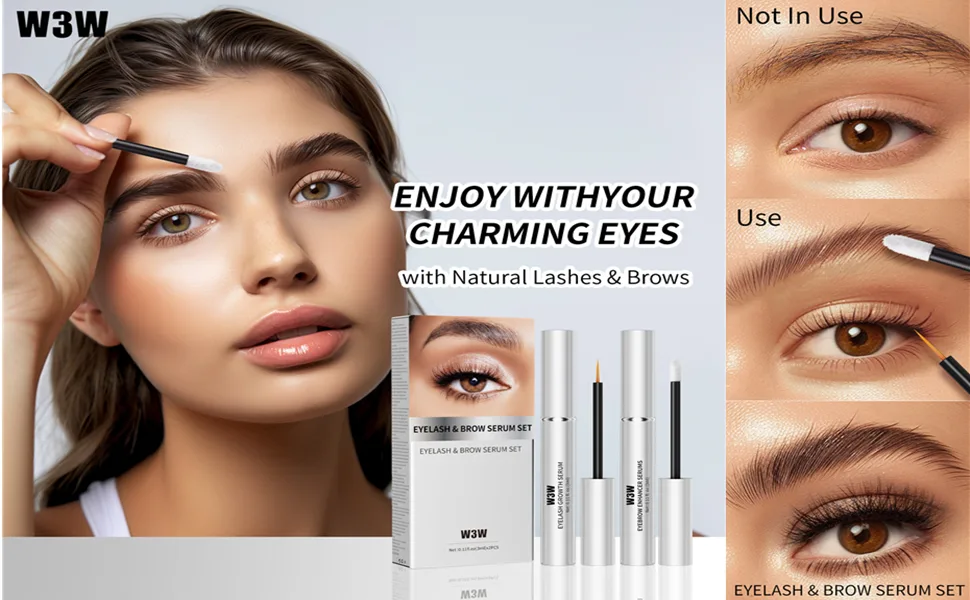 Eyelash & Brow Serums Set - Eyelash Growth Serum