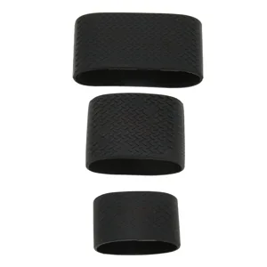 Barber Sleeve Slicone Clipper Bands Shock Absorption for Hair Salon - 1413220172711-2