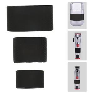 Barber Sleeve Slicone Clipper Bands Shock Absorption for Hair Salon - product information 3