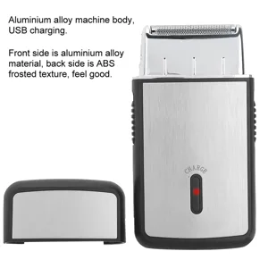 Professional Rechargeable Electric Razor for Men Mini Beard & Whisker Shaver - for Quick and Effortless Grooming Trim & Shave with Convenience - product information 6