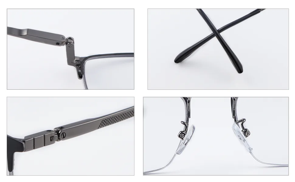 YIMI Photochromic Progressive Multifocus Reading Glasses Spring Hinges UV Sun Readers Computer Anti Blue Light Glare Glasses Black 1.5 x - product information 4