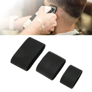 Electric Clipper Bands Universal Comfortable Grip Silicone Slip Heat Barber Sleeve Clipper Protective Sleeve for Hair Salon - 1413220172711-2